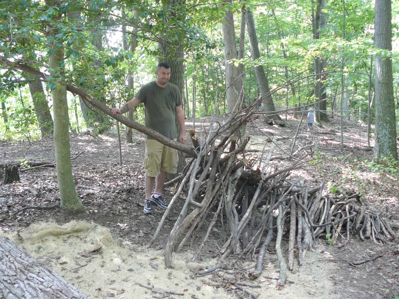 Geocaching bajo tierra en plena tormenta