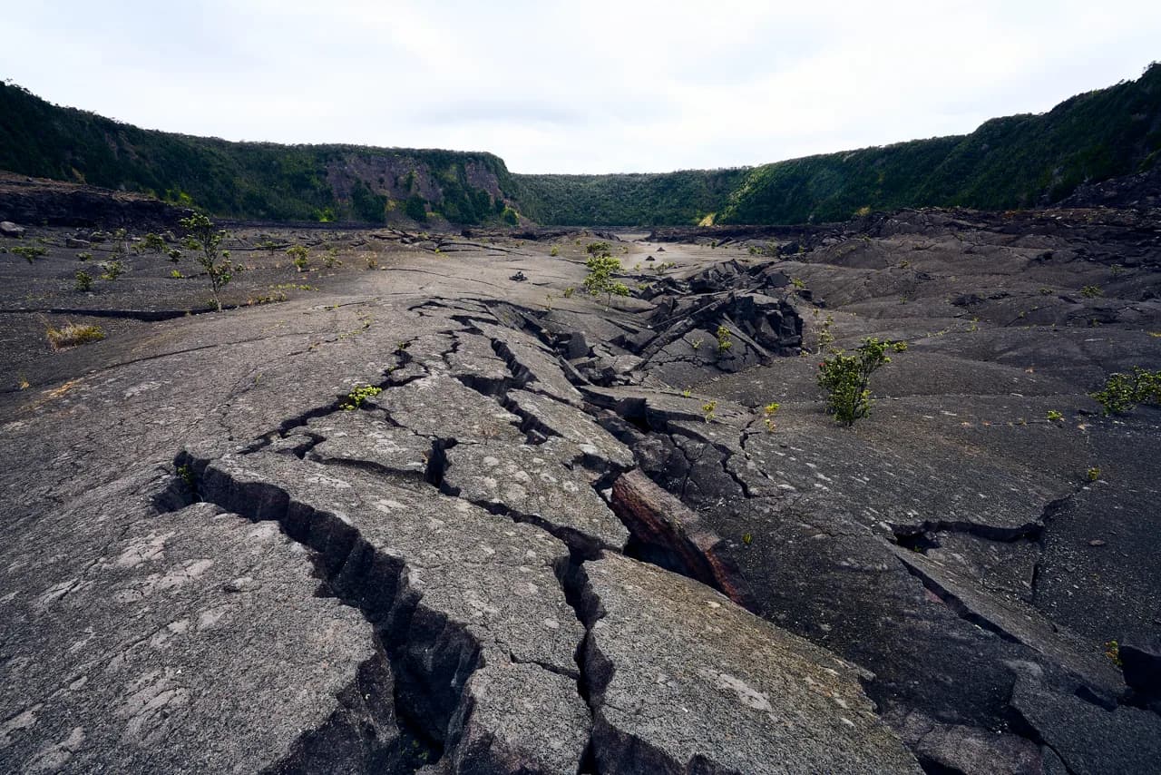 El trespasser del volcán