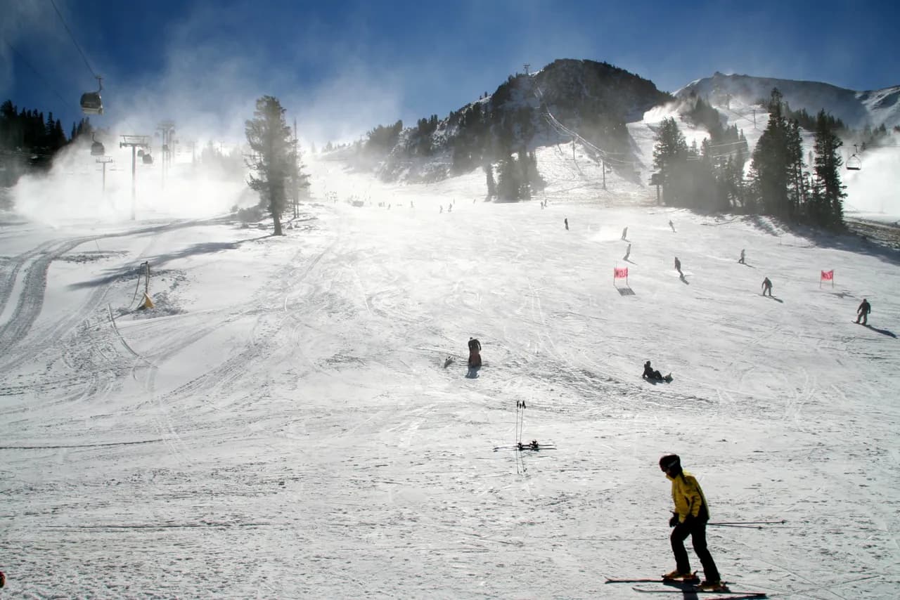 El trineo de espuma de Mammoth Mountain
